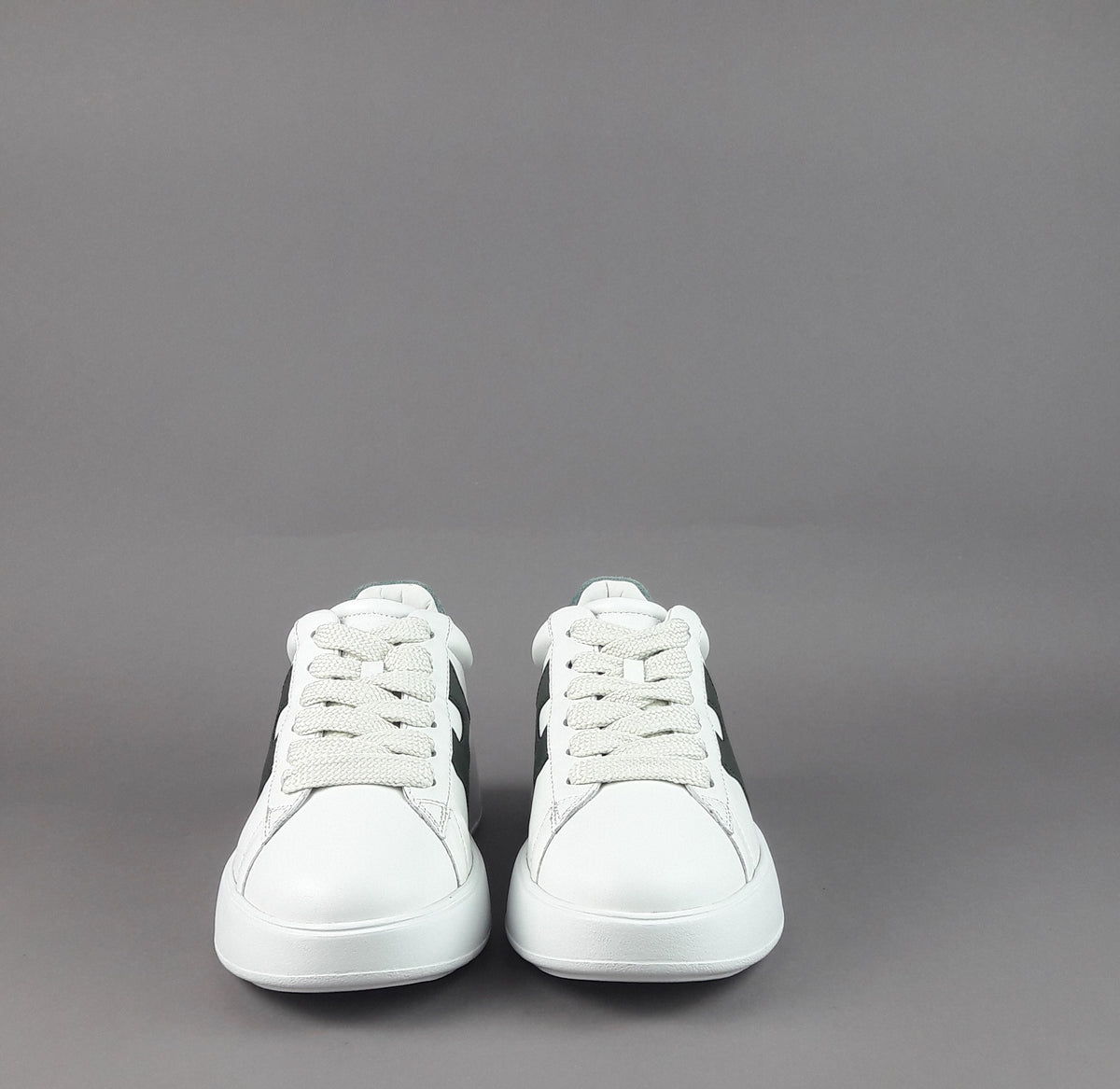 Hogan Rebel Donna H564 Pelle Nappa Bianco