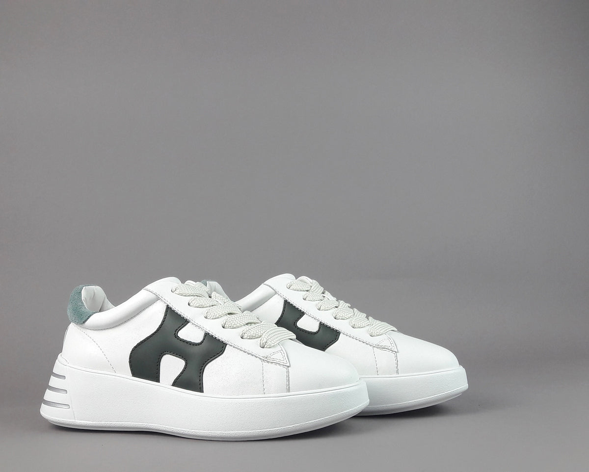 Hogan Rebel Donna H564 Pelle Nappa Bianco