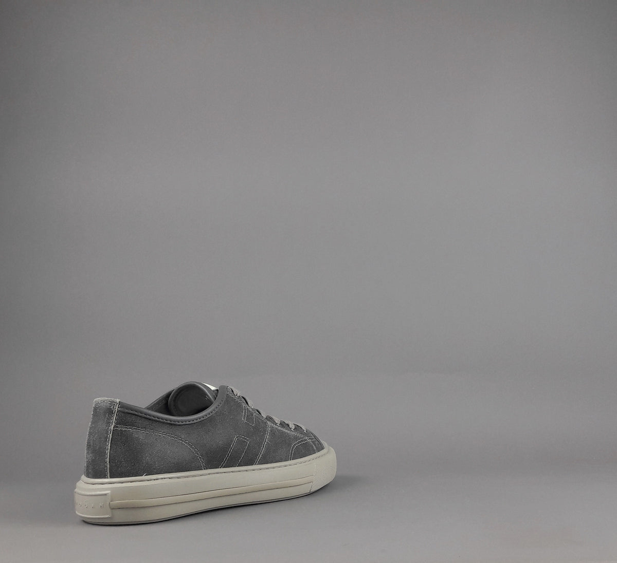 Hogan Rebel H691 Uomo Pelle Aviator Grigio Scuro