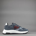 Hogan Hyperlight Uomo Camoscio Pelle Blu H Cucita