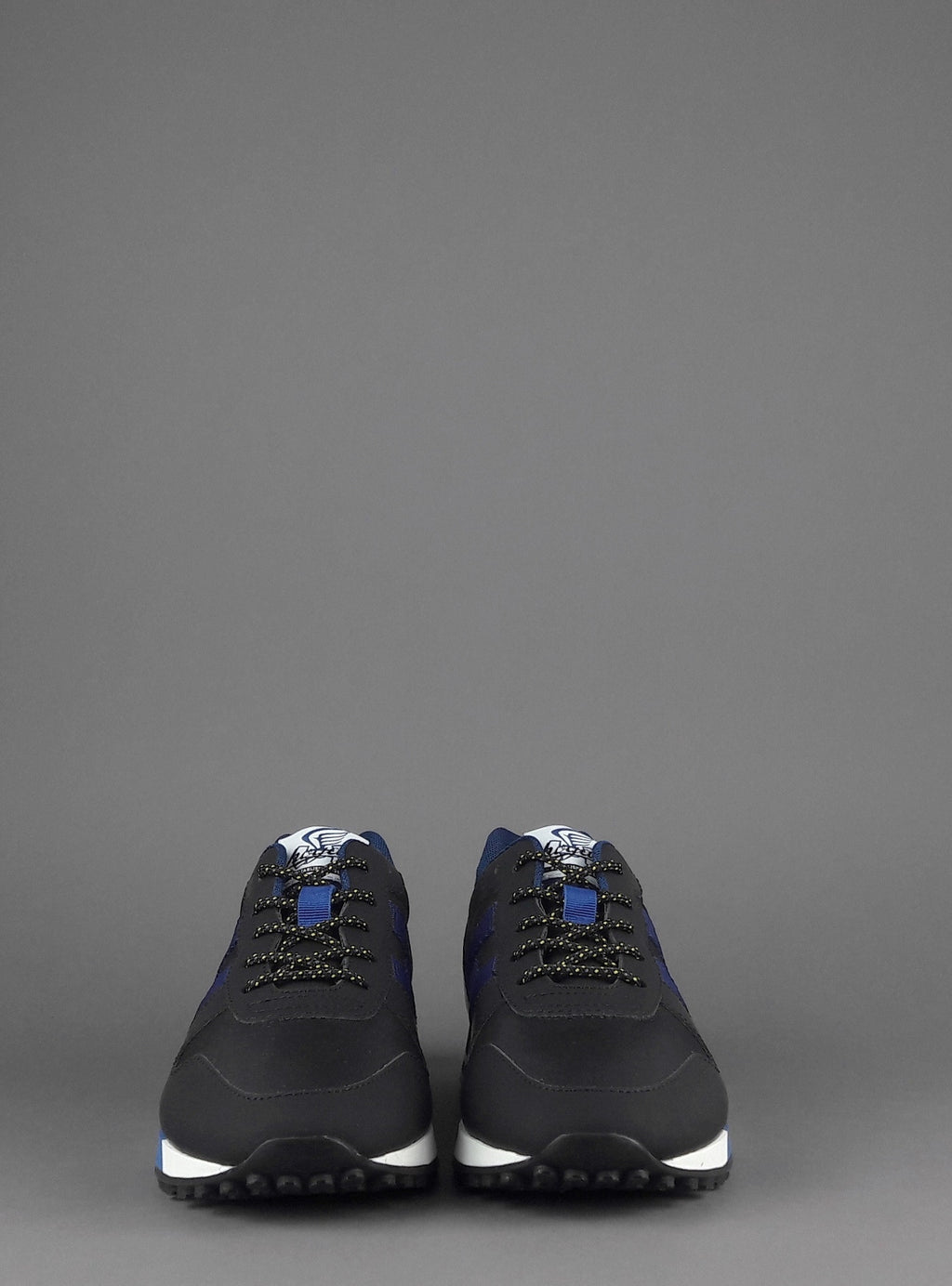 Hogan Sneakers H383 Uomo Pelle Gommata Tela Nero H Tessuto
