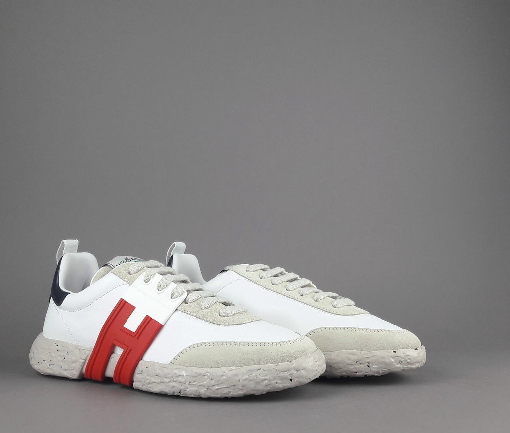 Hogan Sneaker Hogan-3R Uomo Pelle Ricostituita Camoscio Bianco