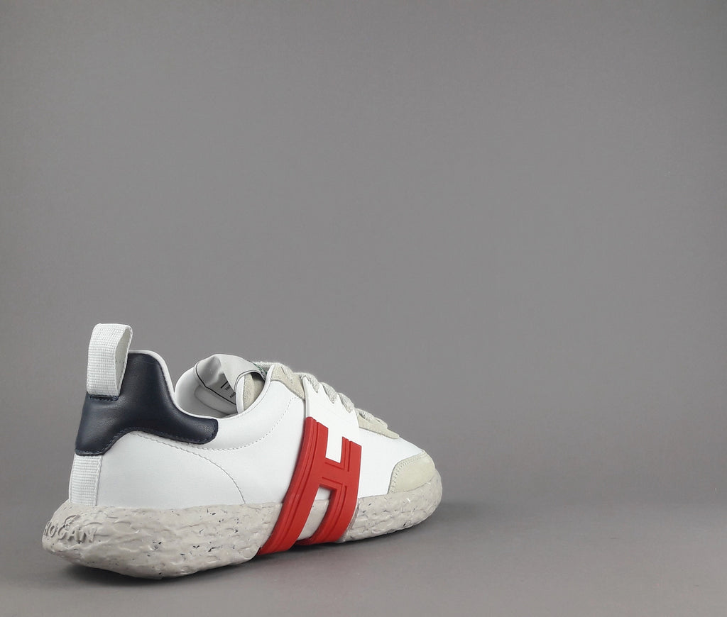 Hogan Sneaker Hogan-3R Uomo Pelle Ricostituita Camoscio Bianco