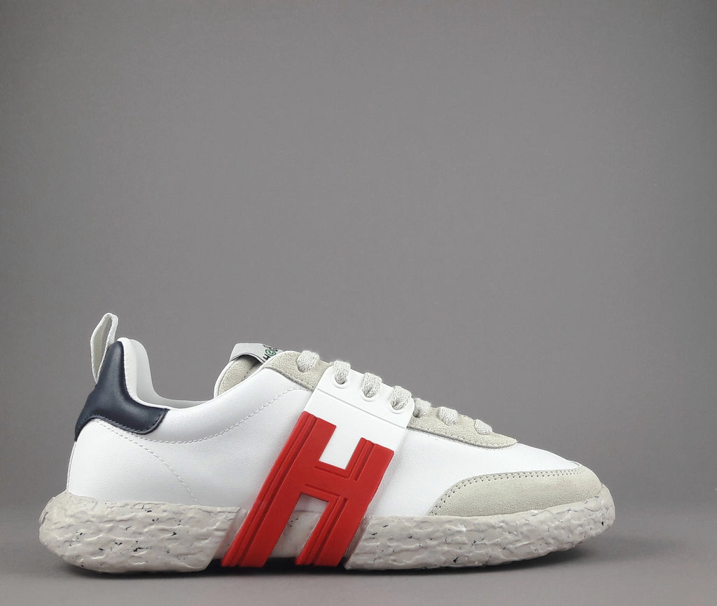 Hogan Sneaker Hogan-3R Uomo Pelle Ricostituita Camoscio Bianco