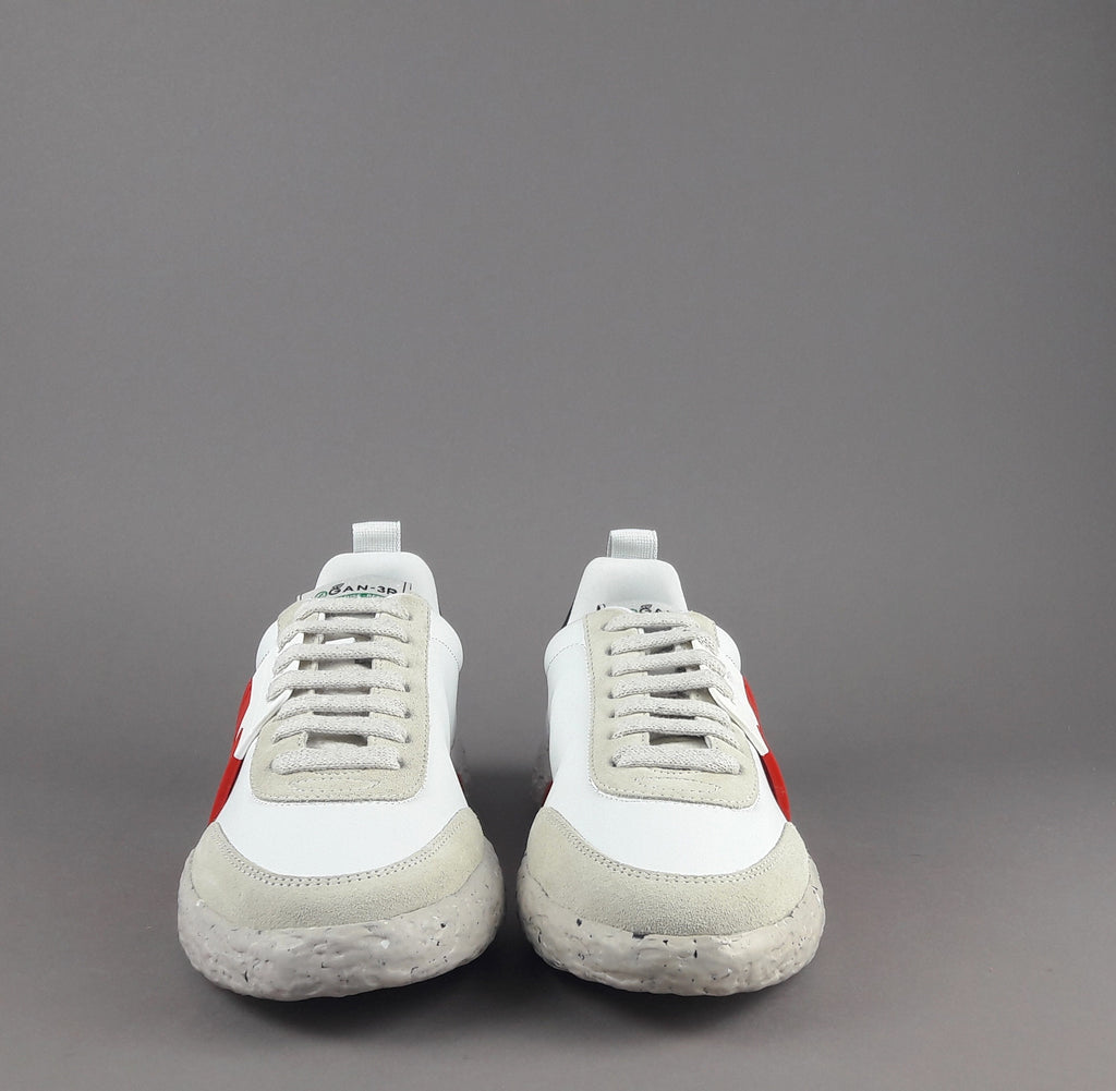 Hogan Sneaker Hogan-3R Uomo Pelle Ricostituita Camoscio Bianco