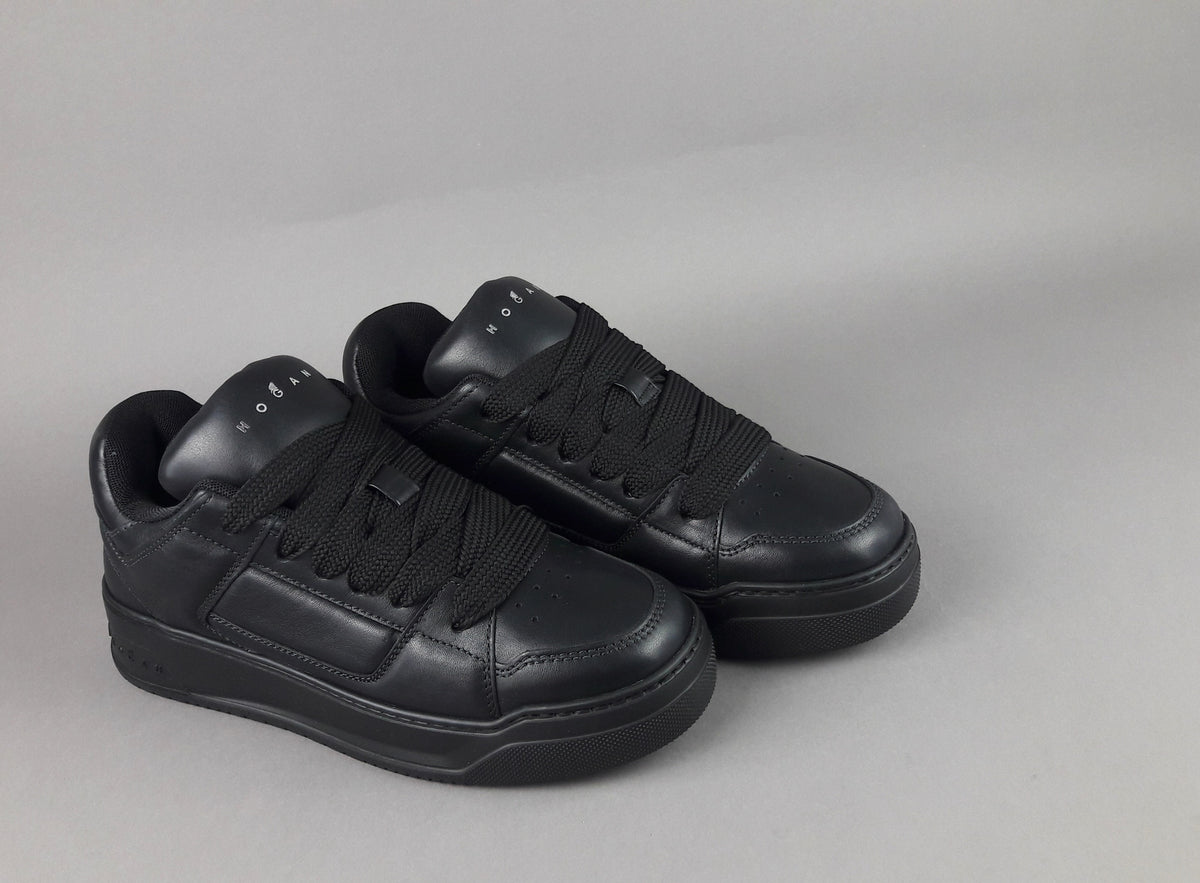 Hogan Sneakers Chamallow Uomo Pelle Nappa Nero