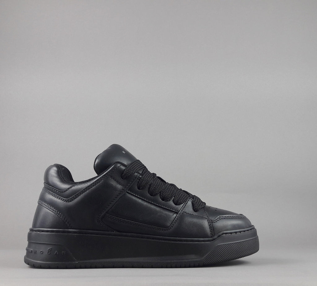 Hogan Sneakers Chamallow Uomo Pelle Nappa Nero