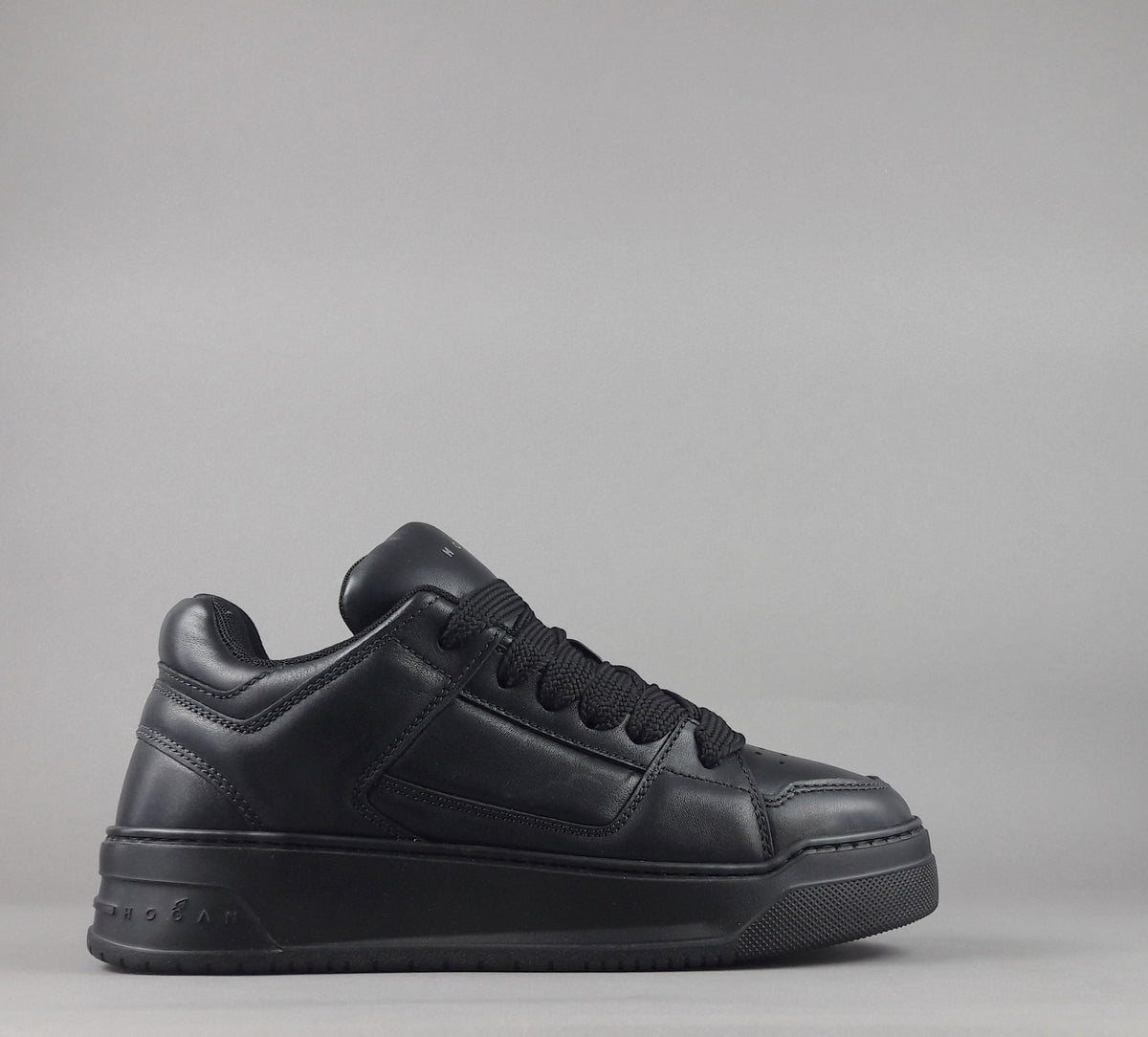 Hogan Sneakers Chamallow Uomo Pelle Nappa Nero