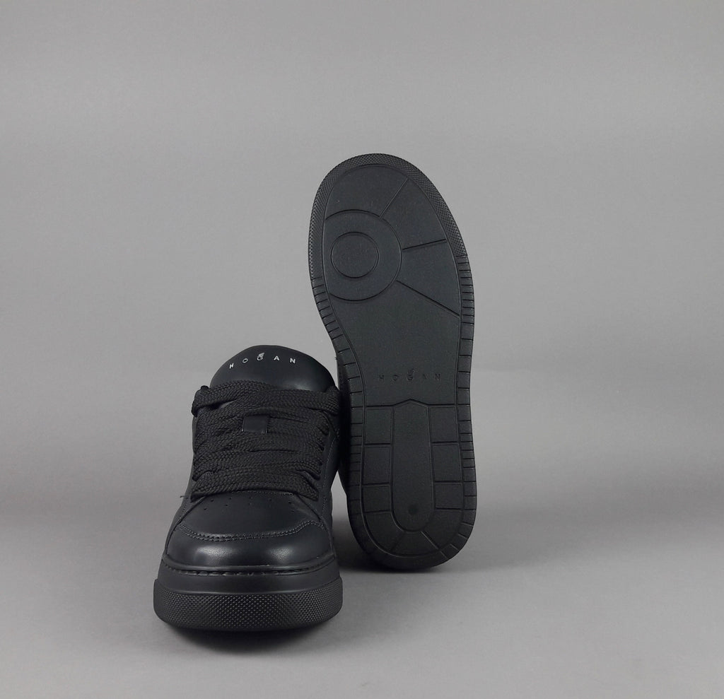 Hogan Sneakers Chamallow Uomo Pelle Nappa Nero
