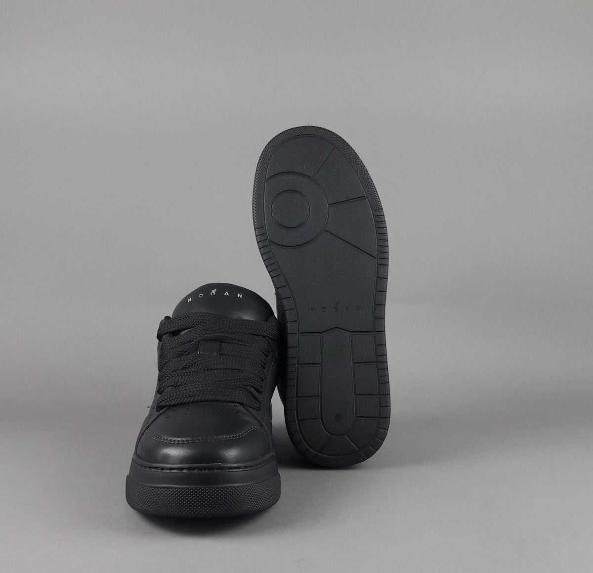 Hogan Sneakers Chamallow Uomo Pelle Nappa Nero