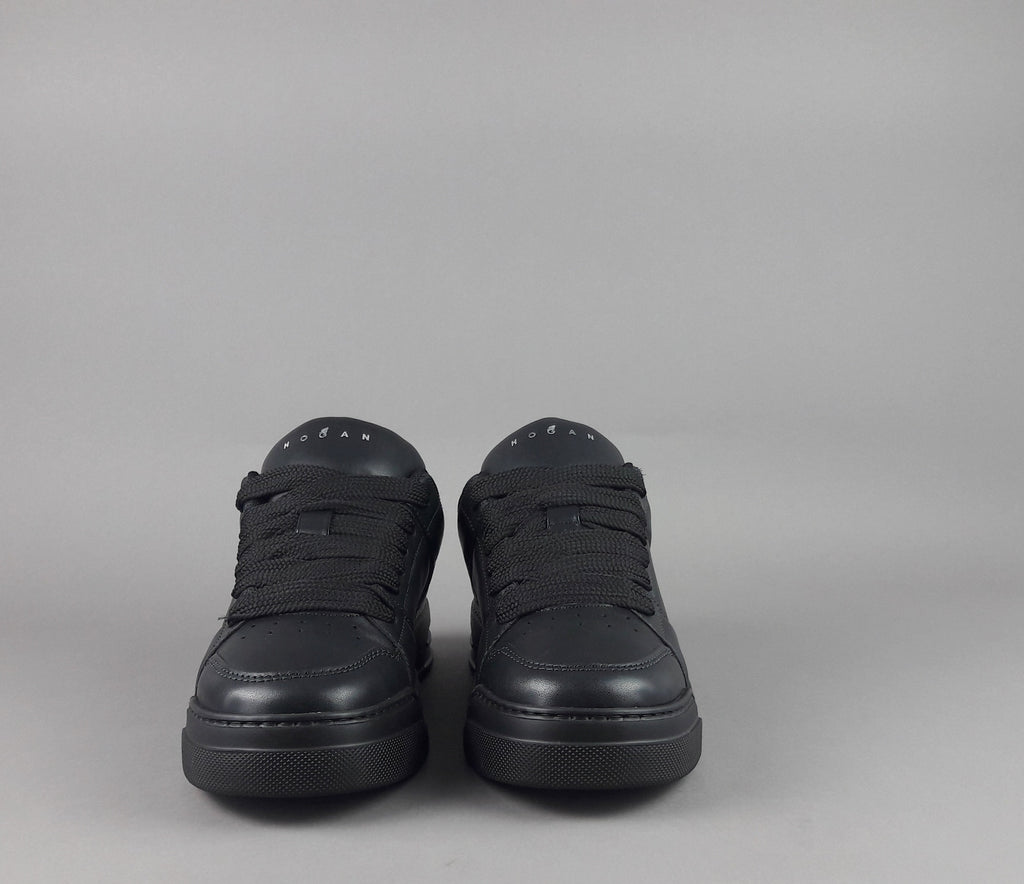 Hogan Sneakers Chamallow Uomo Pelle Nappa Nero
