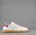Hogan Sneakers Donna Cool H647 Pelle Bianco Opaco H Traforata