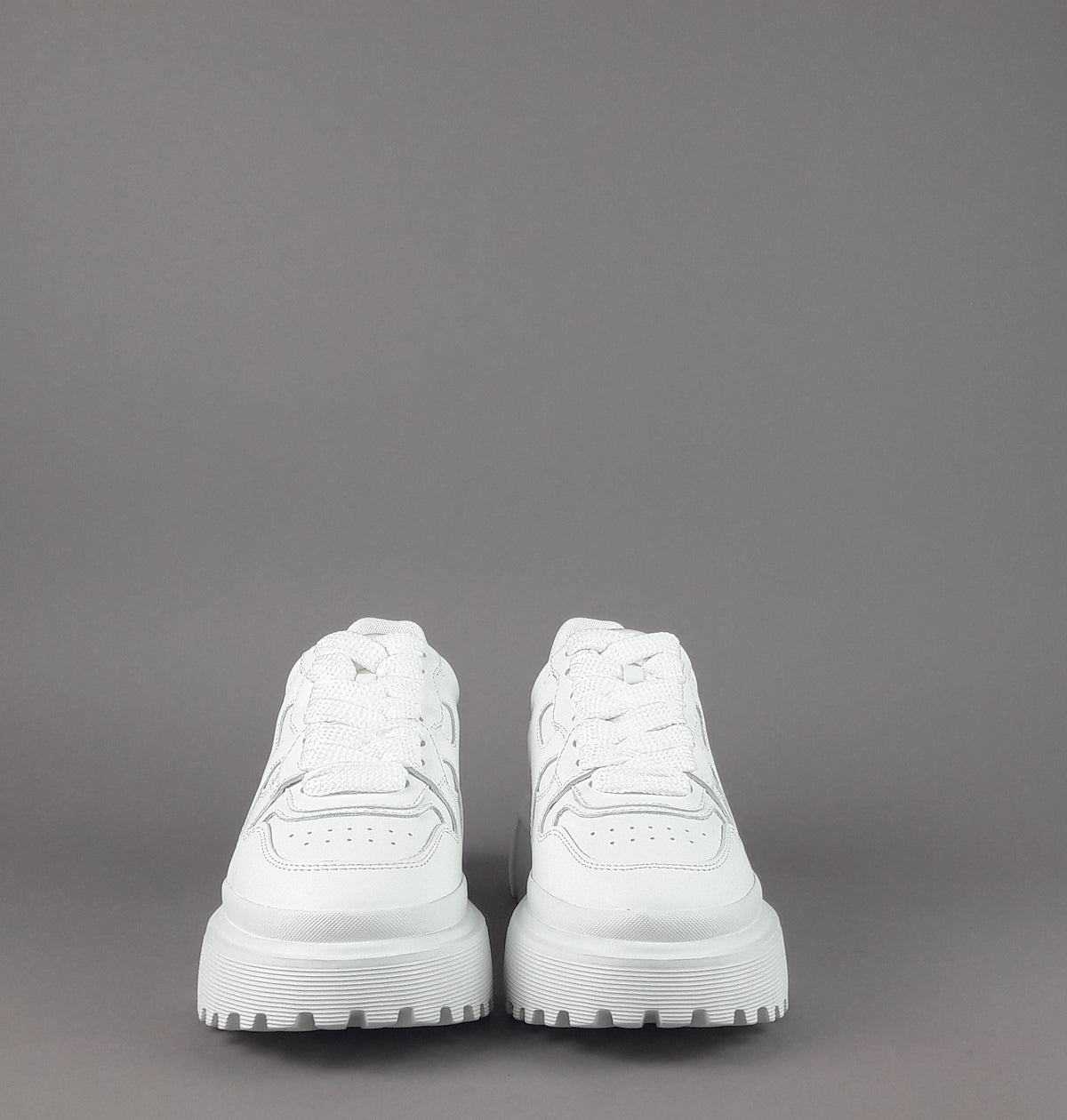 Hogan Sneakers Donna H629 Pelle Bianco H Onda