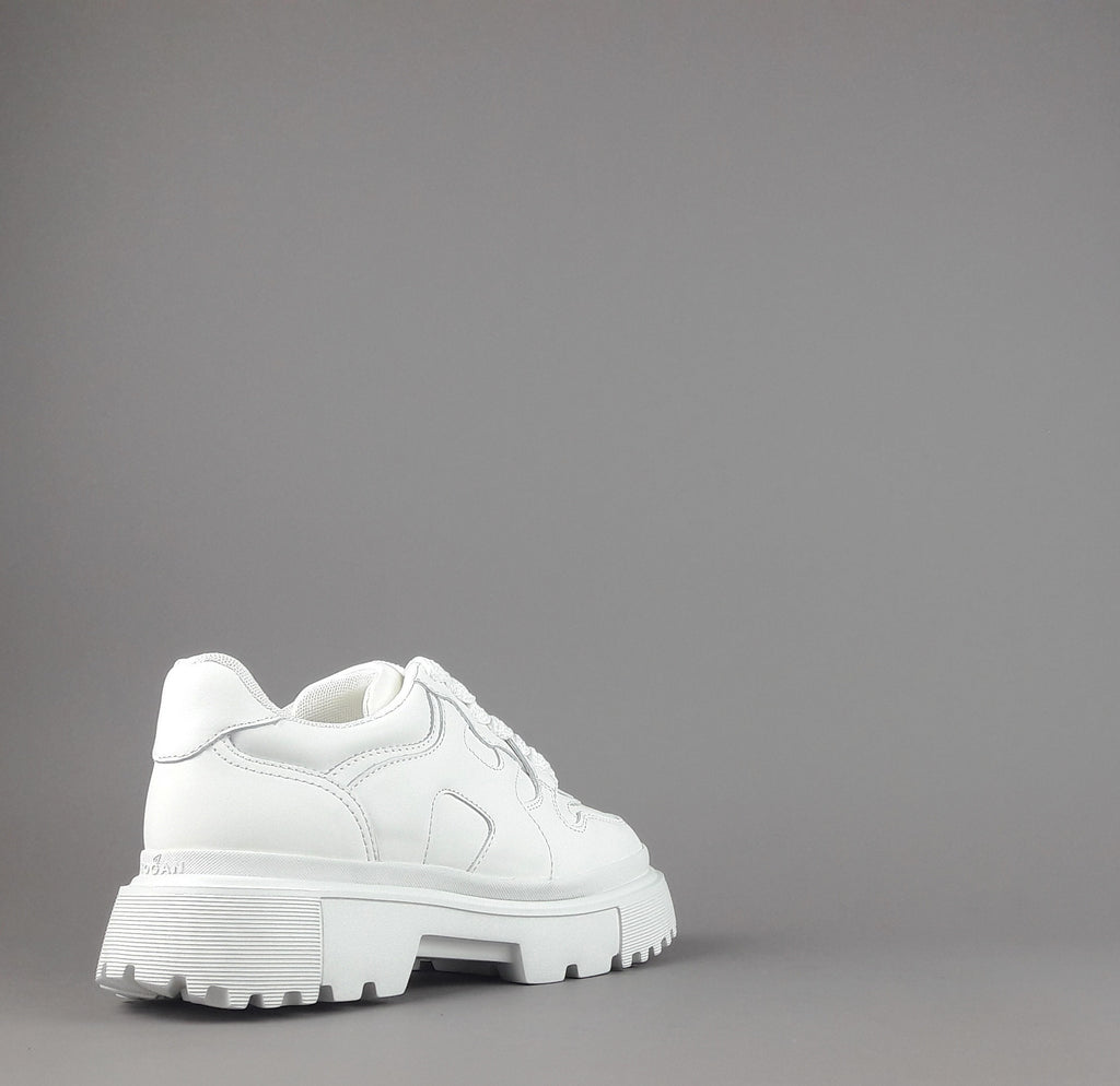 Hogan Sneakers Donna H629 Pelle Bianco H Onda
