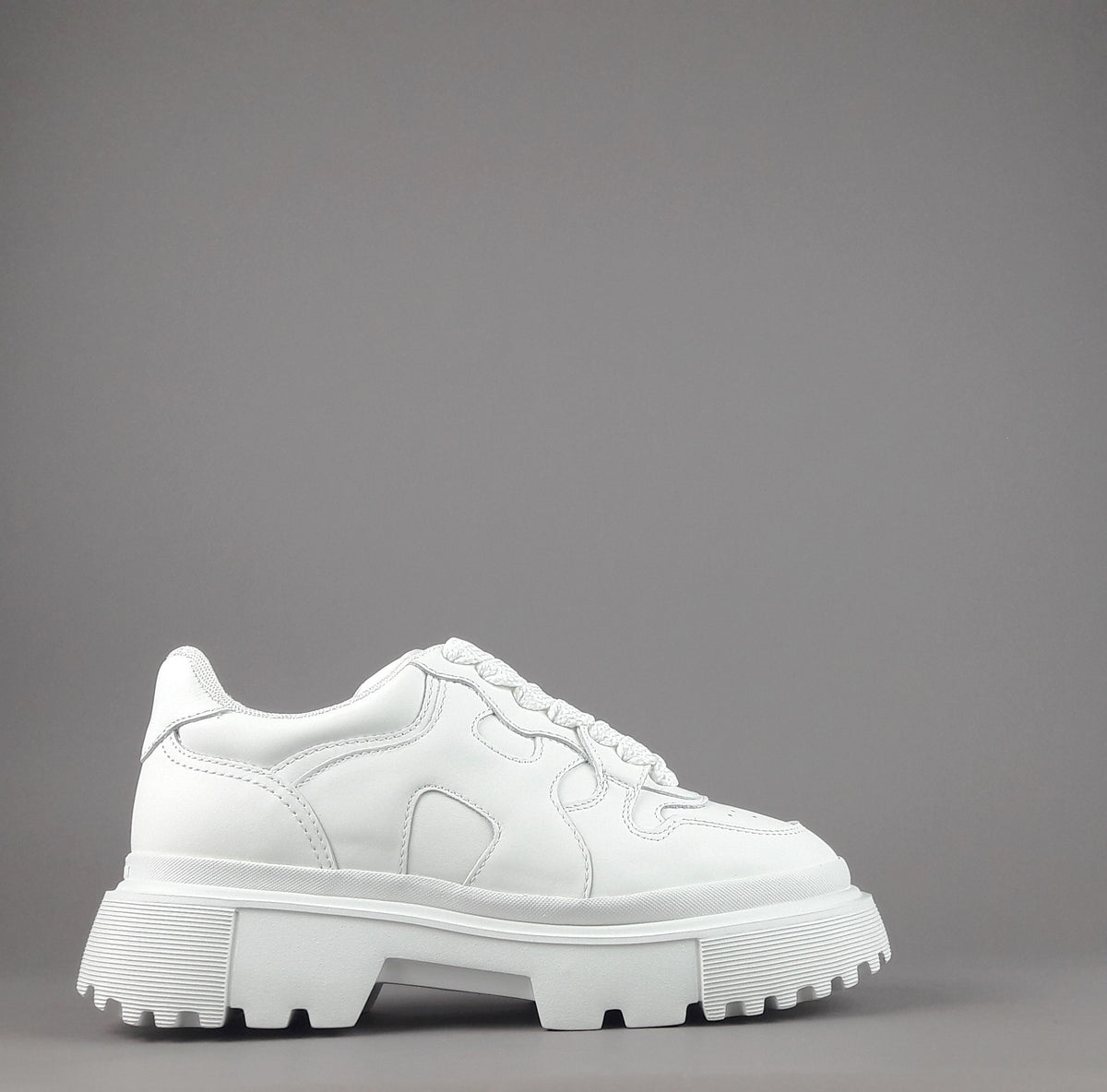 Hogan Sneakers Donna H629 Pelle Bianco H Onda