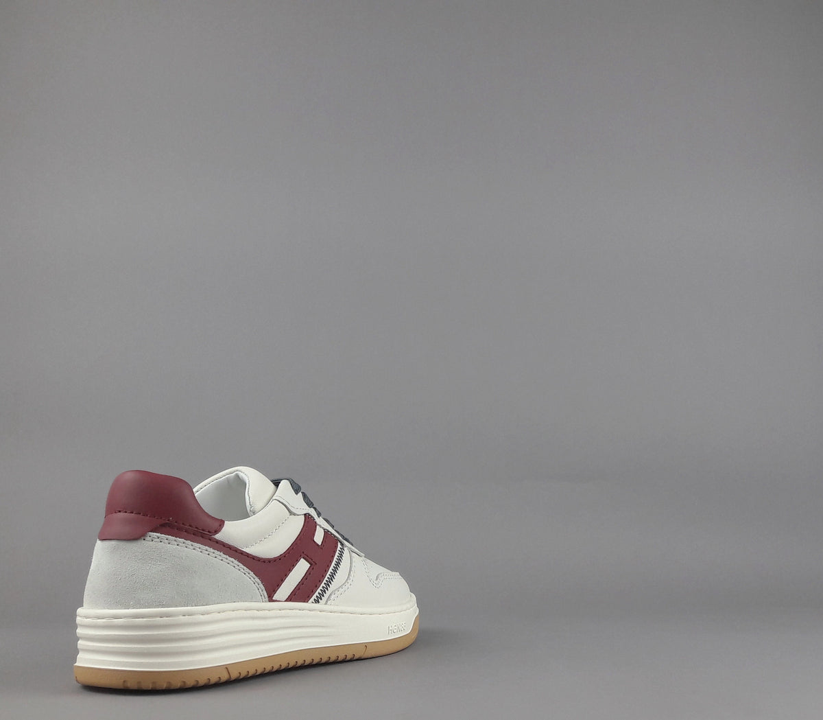 Hogan Sneakers Donna H630 Pelle Bianco Opaco