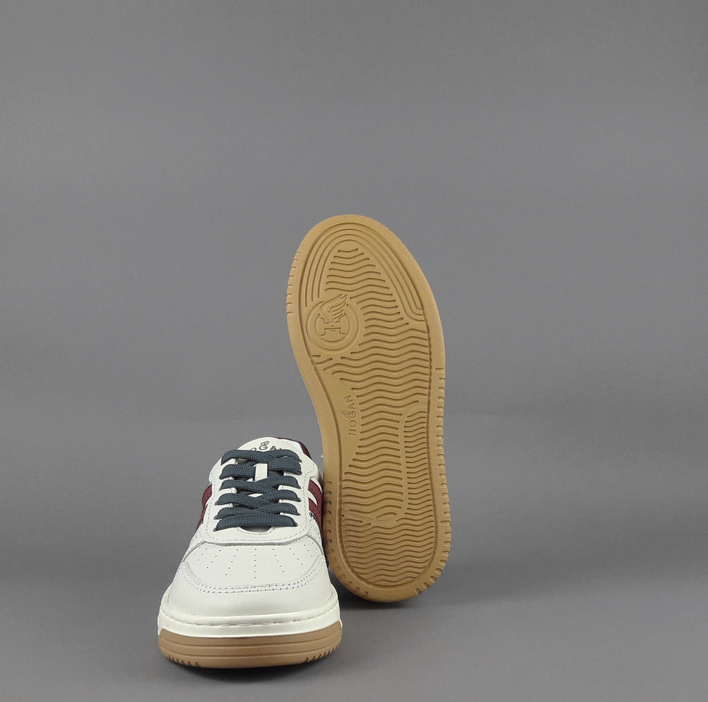 Hogan Sneakers Donna H630 Pelle Bianco Opaco