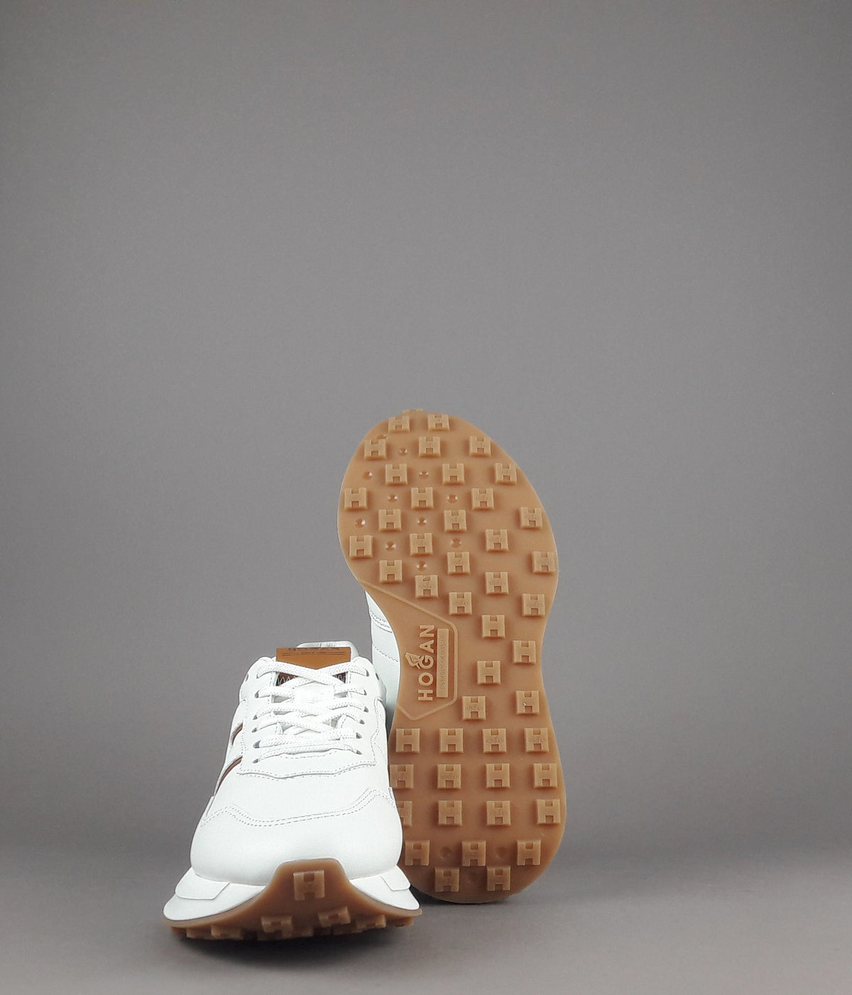 Hogan Sneakers Donna H641 Pelle Bianco