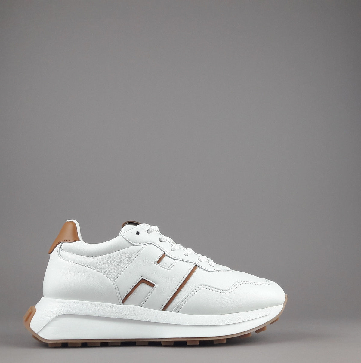 Hogan Sneakers Donna H641 Pelle Bianco