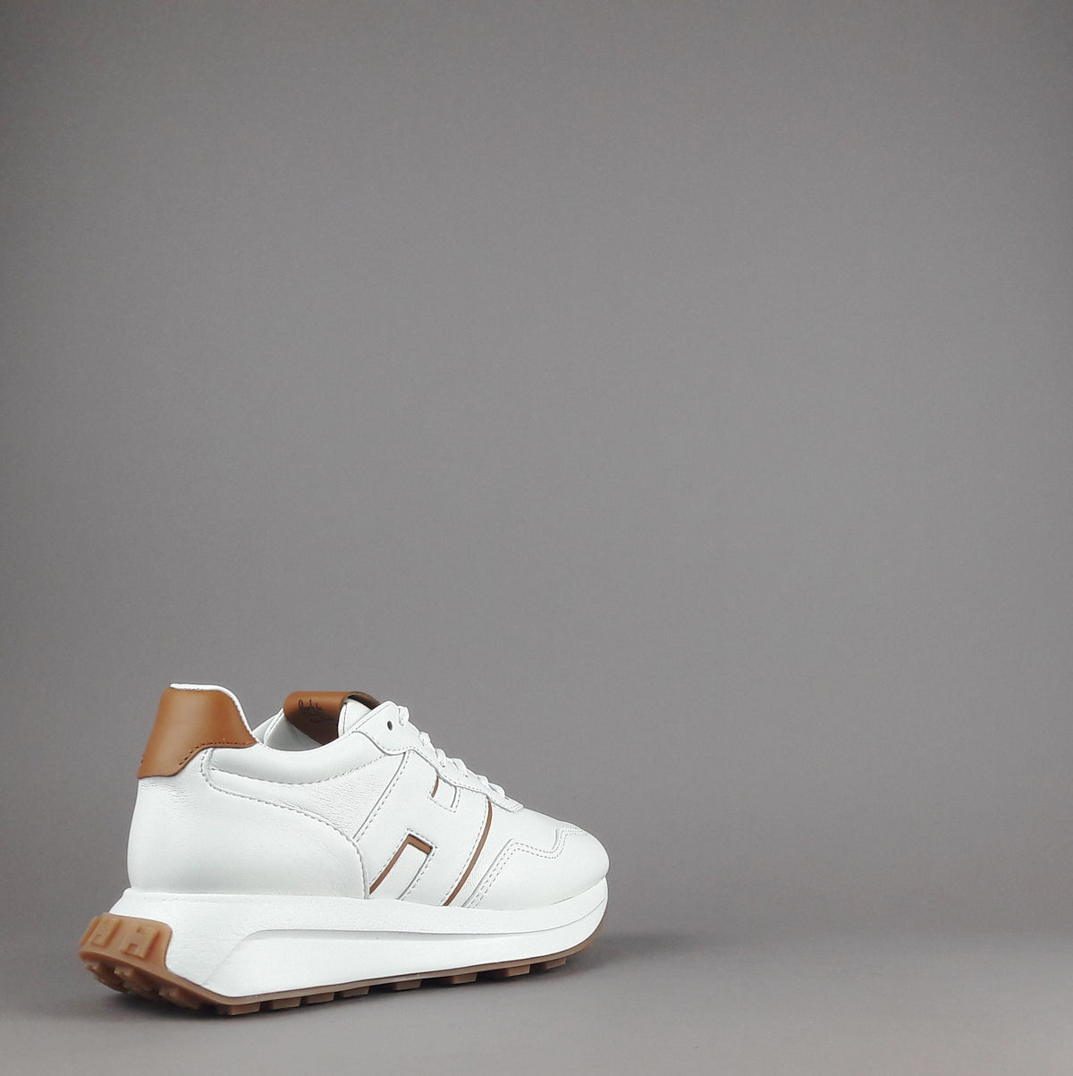 Hogan Sneakers Donna H641 Pelle Bianco