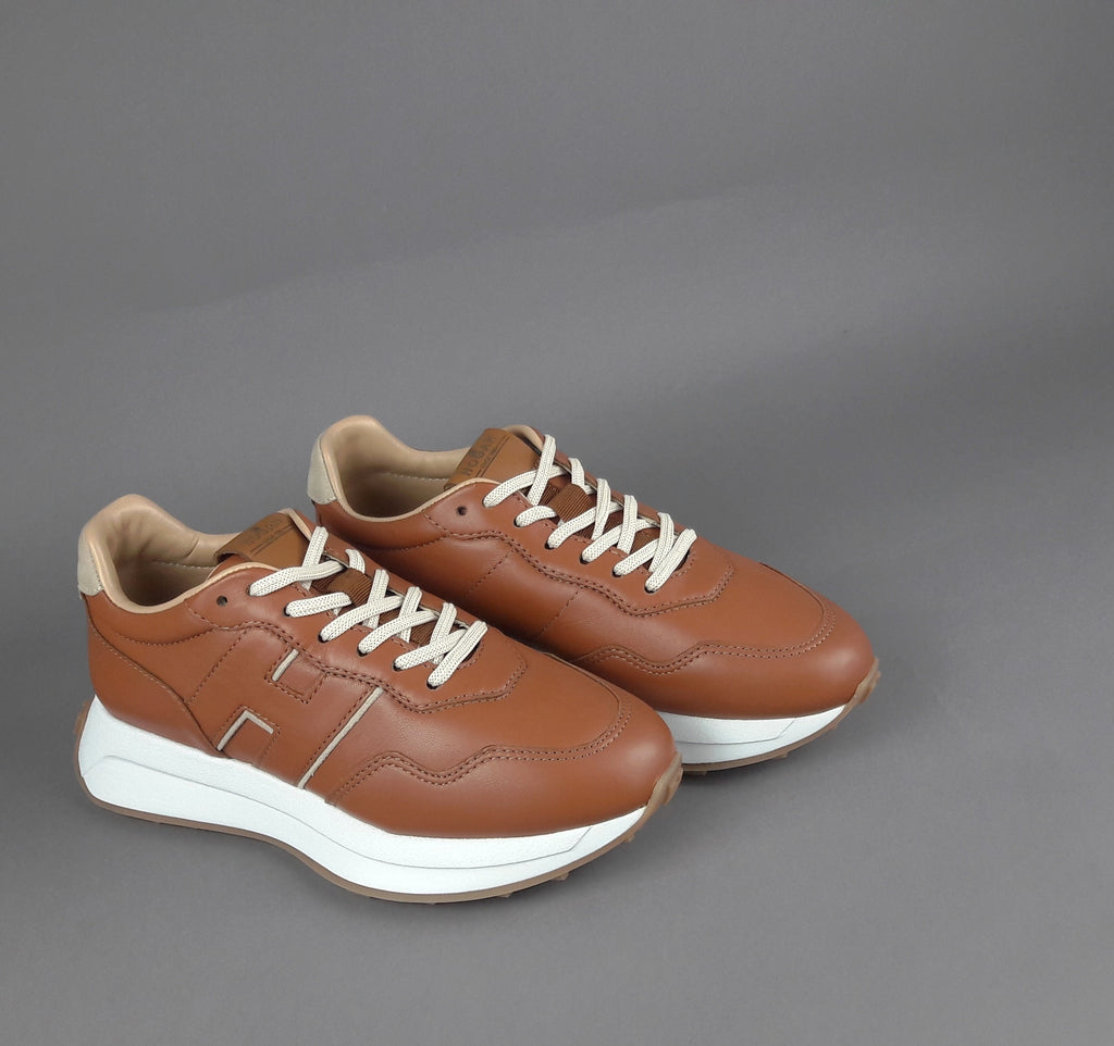 Hogan Sneakers Donna H641 Pelle Cuoio H Pelle