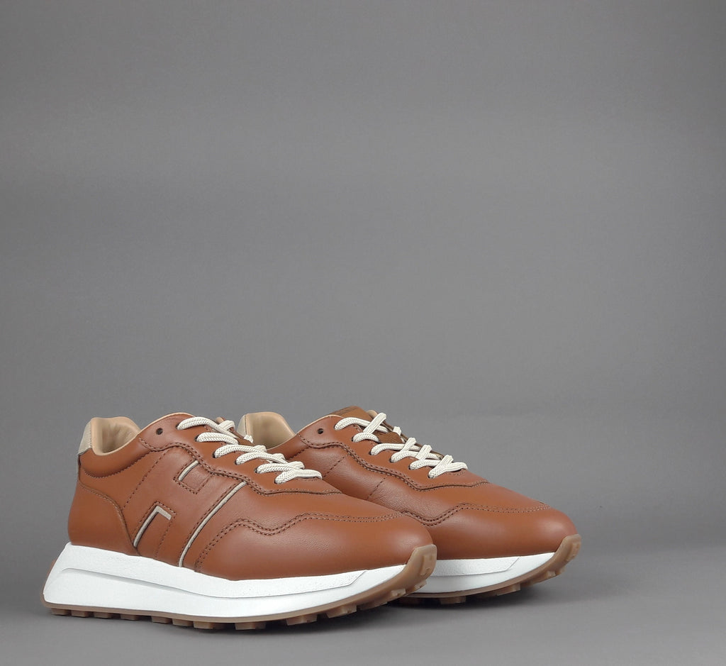 Hogan Sneakers Donna H641 Pelle Cuoio H Pelle