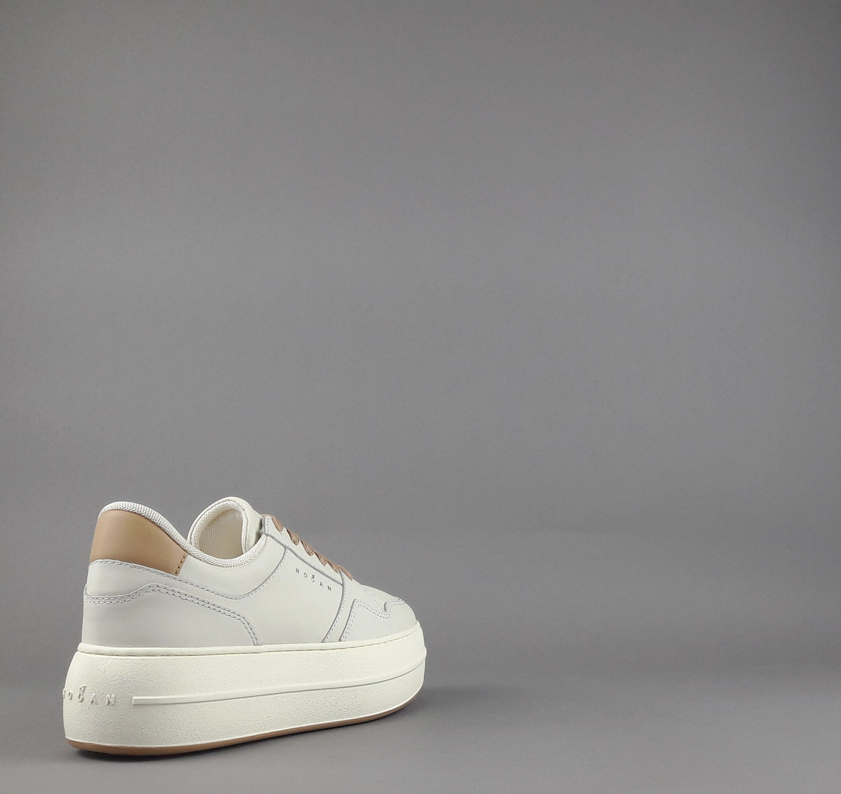 Hogan Sneakers Donna H670 Pelle Avorio