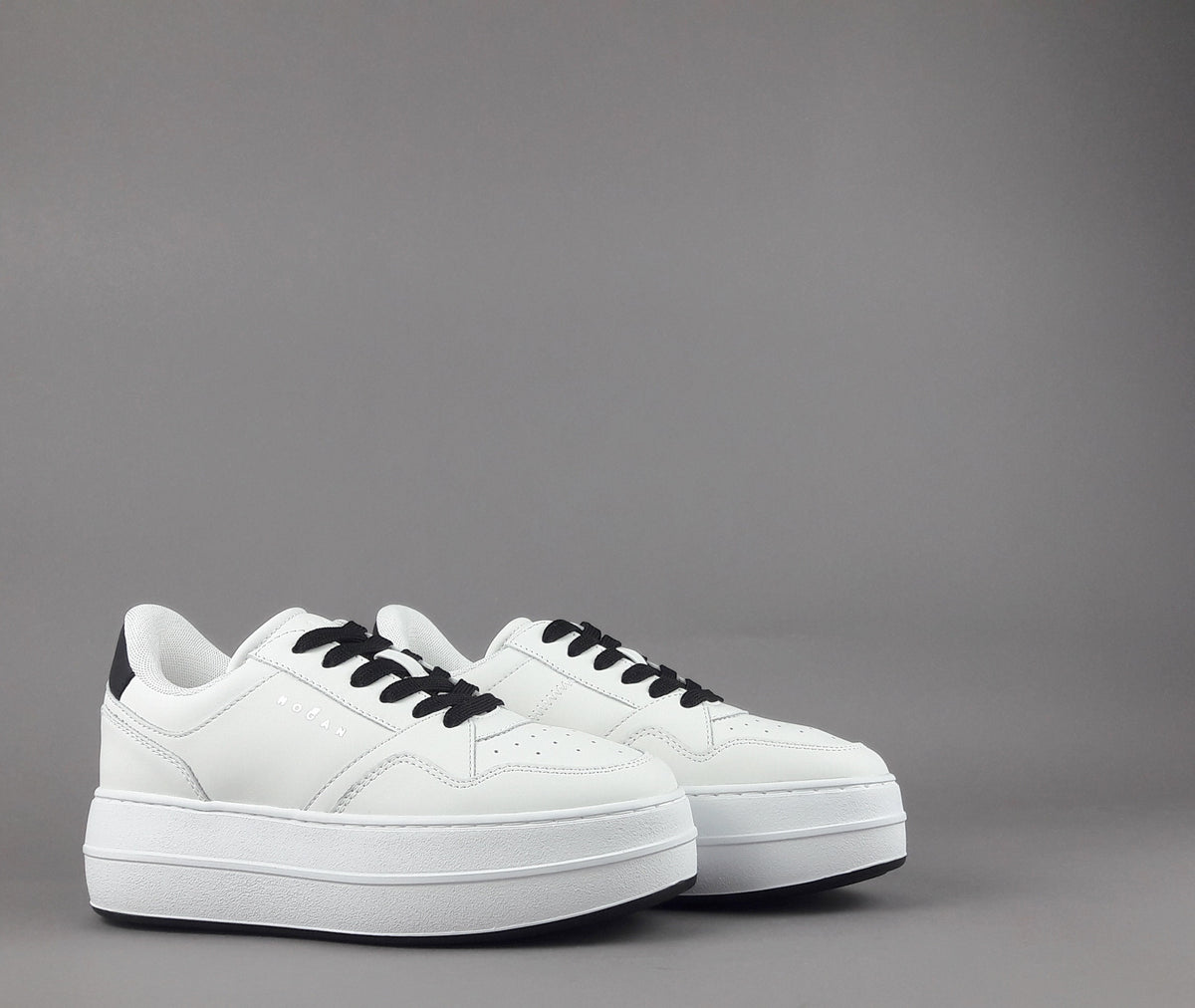 Hogan Sneakers Donna H670 Pelle Bianco