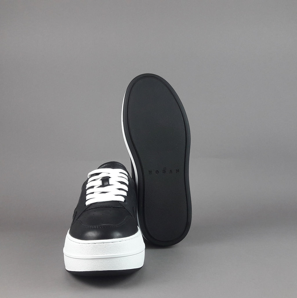 Hogan Sneakers Donna H670 Pelle Nero