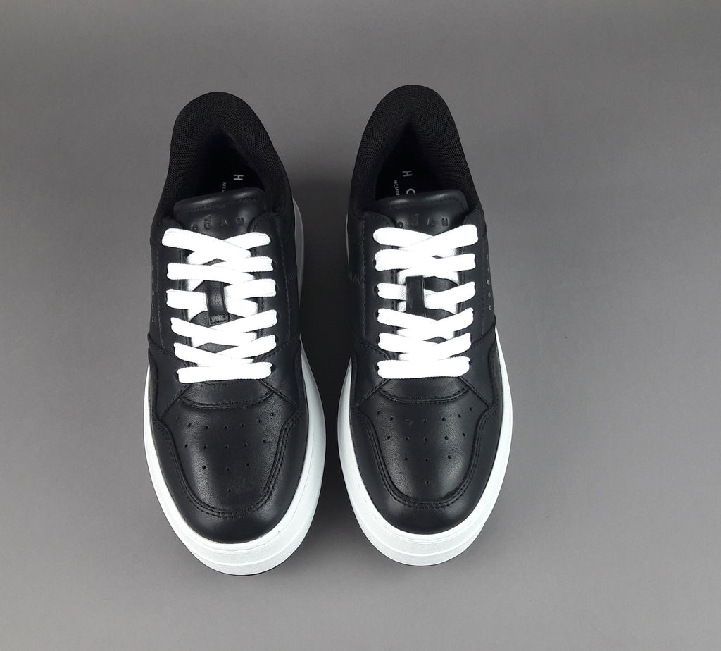 Hogan Sneakers Donna H670 Pelle Nero