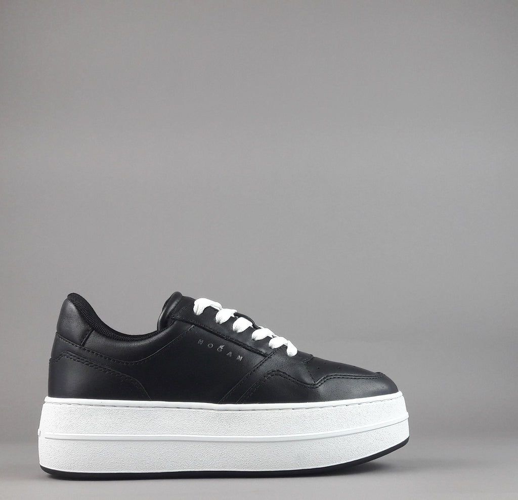 Hogan Sneakers Donna H670 Pelle Nero