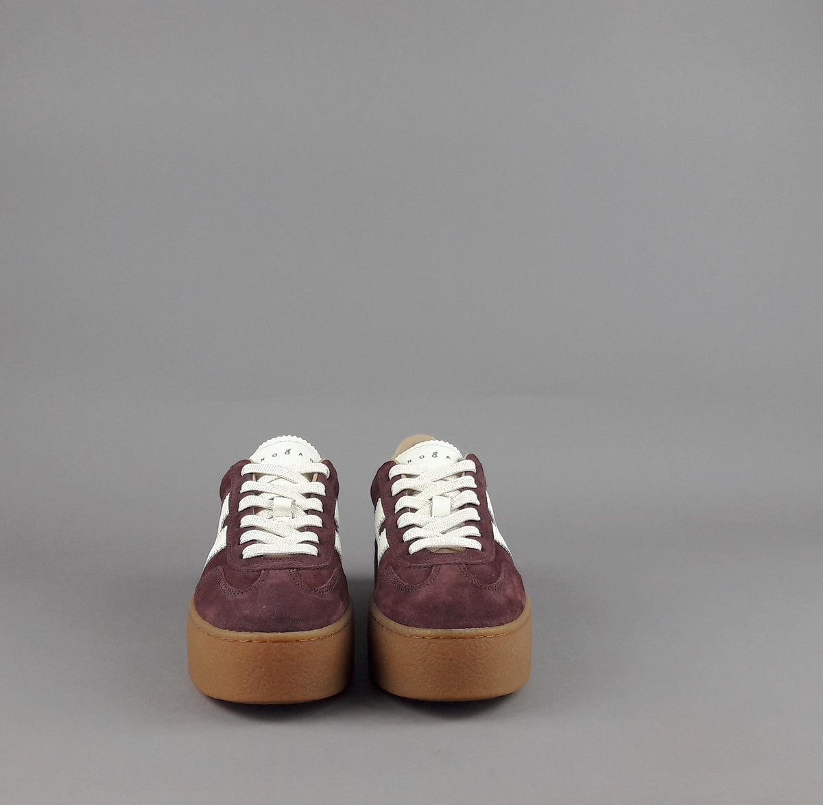 Hogan Sneakers Donna H698 Camoscio Bordeaux