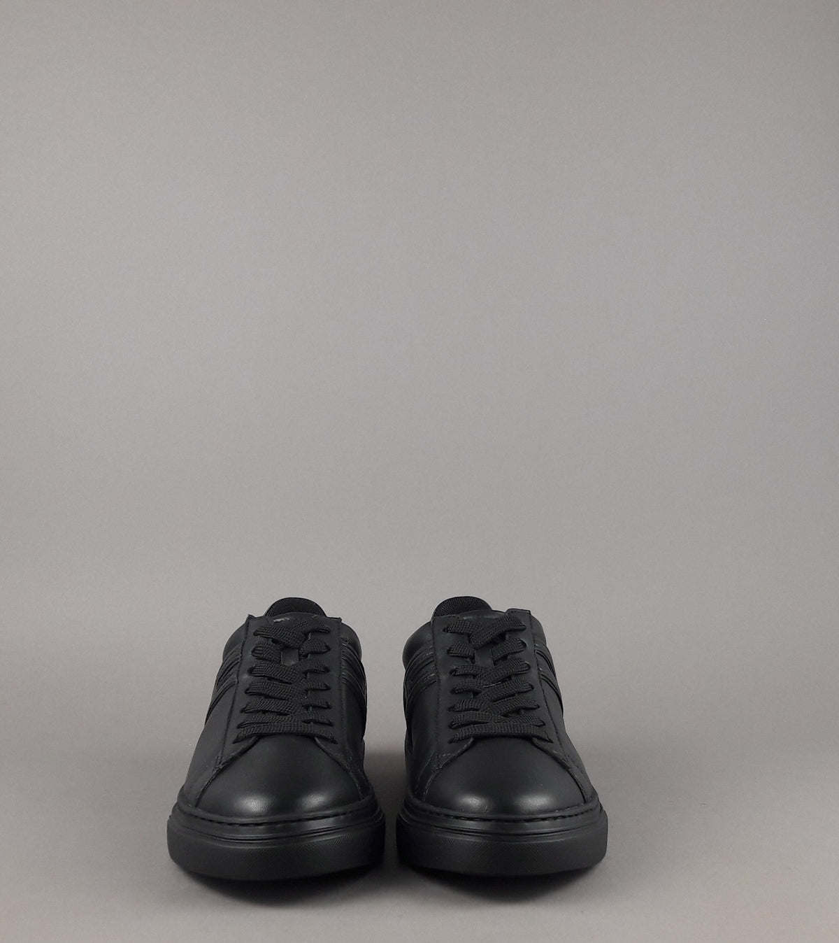 Hogan Sneakers H365 Uomo Pelle Nappa Nero H Canaletto