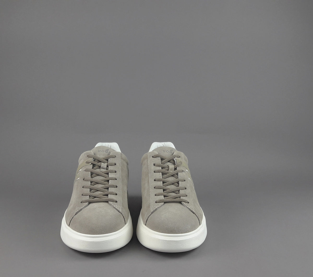 Hogan Sneakers H580 Uomo Camoscio Talpa H Lunga