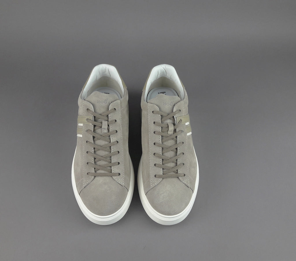 Hogan Sneakers H580 Uomo Camoscio Talpa H Lunga