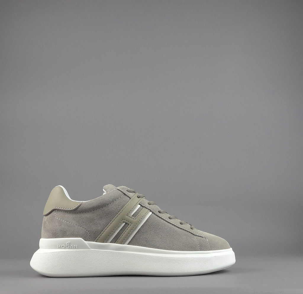Hogan Sneakers H580 Uomo Camoscio Talpa H Lunga