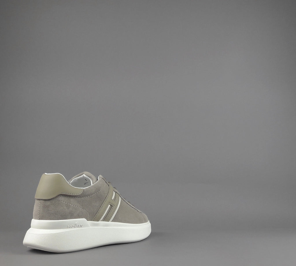 Hogan Sneakers H580 Uomo Camoscio Talpa H Lunga