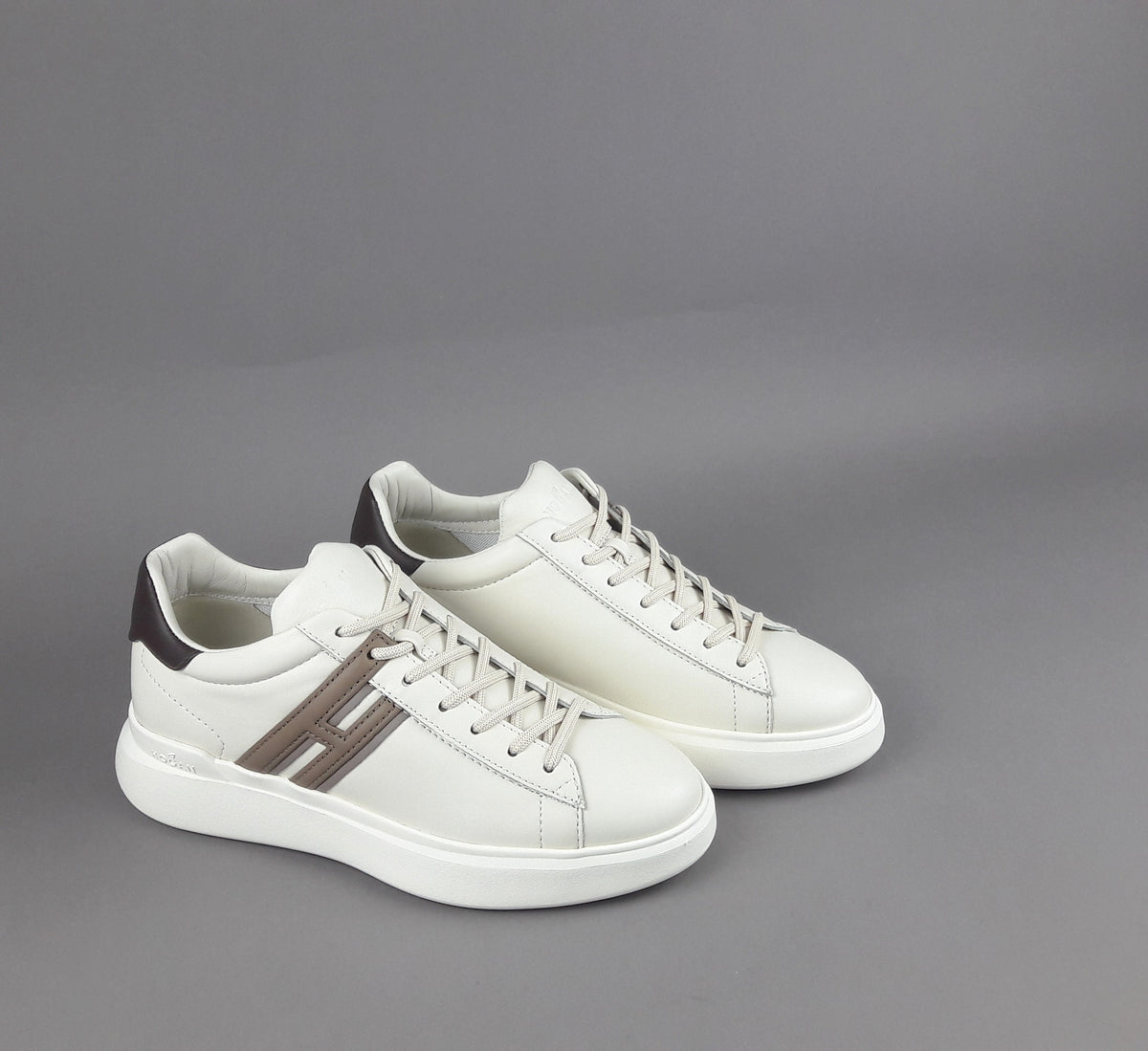 Hogan Sneakers H580 Uomo Pelle Avorio