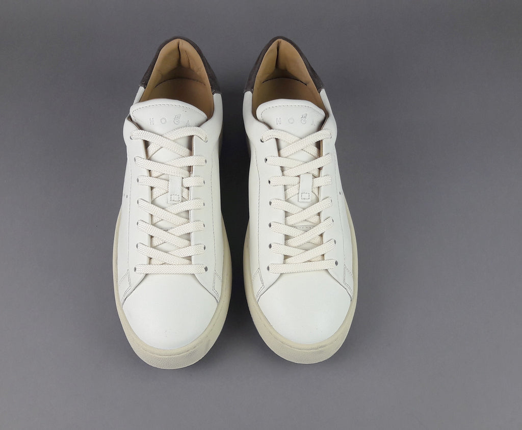 Hogan Sneakers H672 Uomo Pelle Avorio H Bucata