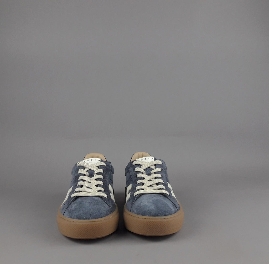 Hogan Sneakers H705 Uomo Camoscio Blu