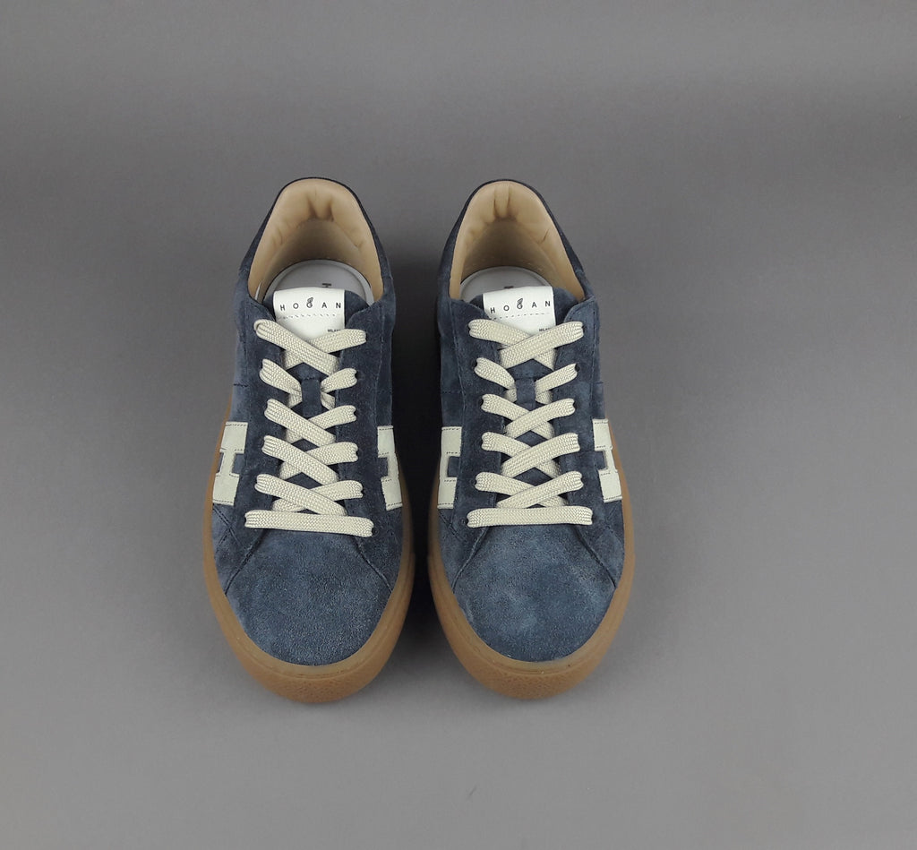 Hogan Sneakers H705 Uomo Camoscio Blu