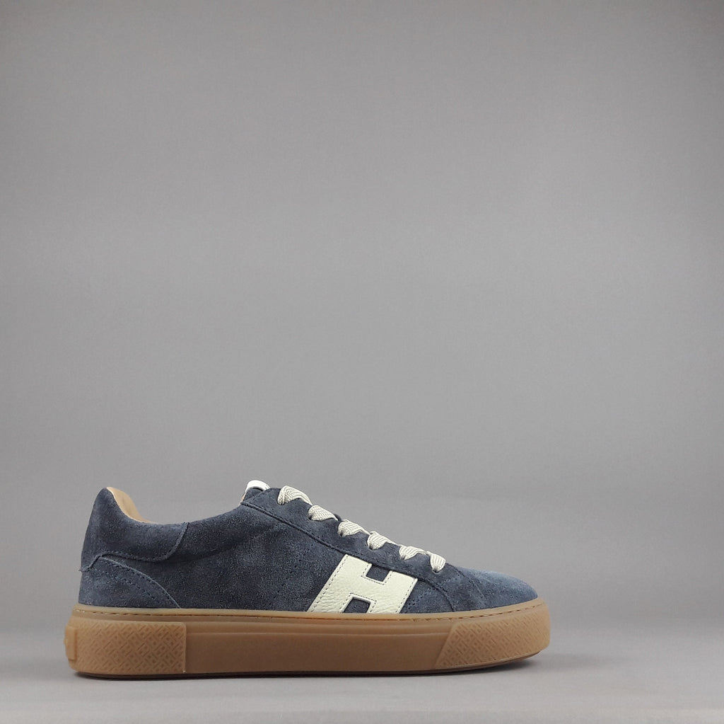 Hogan Sneakers H705 Uomo Camoscio Blu