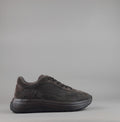 Hogan Sneakers Hi-Light H719 Uomo Camoscio Marrone Scuro