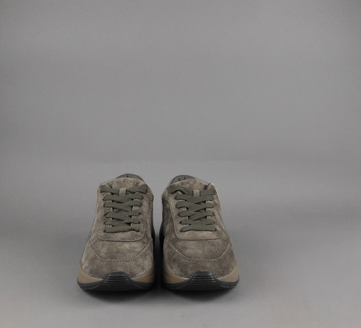 Hogan Sneakers Hi-Light H719 Uomo Camoscio Talpa Scuro