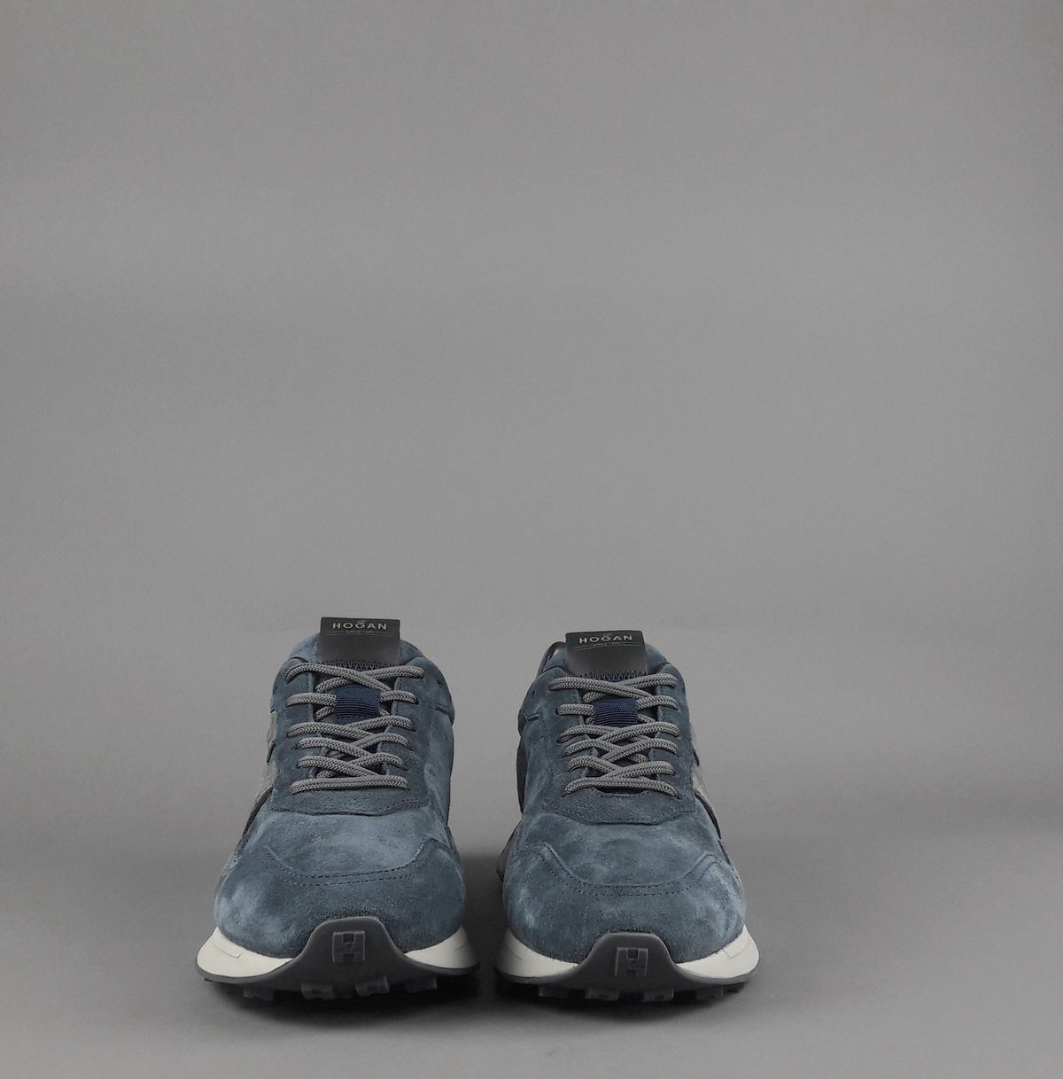 Hogan Sneakers Uomo H601 Camoscio Avion Chiaro H Camoscio