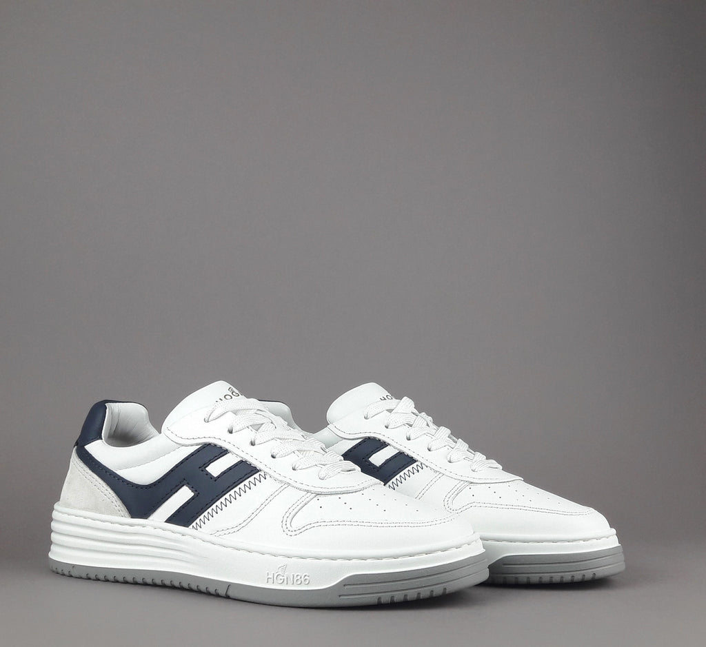 Hogan Sneakers Uomo H630 Pelle Bianco