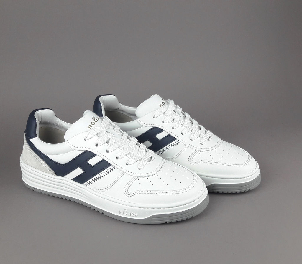Hogan Sneakers Uomo H630 Pelle Bianco