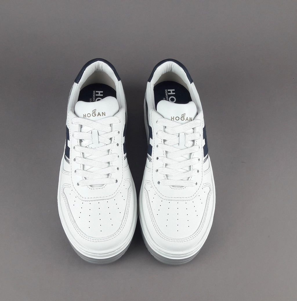 Hogan Sneakers Uomo H630 Pelle Bianco