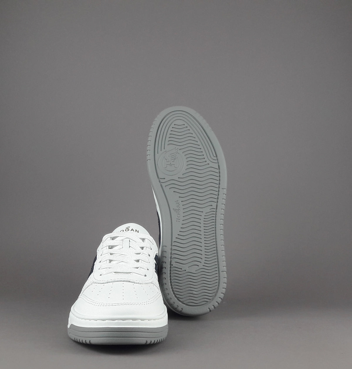 Hogan Sneakers Uomo H630 Pelle Bianco