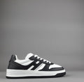 Hogan Sneakers Uomo H630 Pelle Nero/Bianco